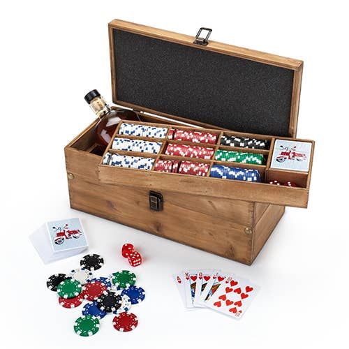 Foster &amp; Rye - Poker &amp; Liquor Box Set