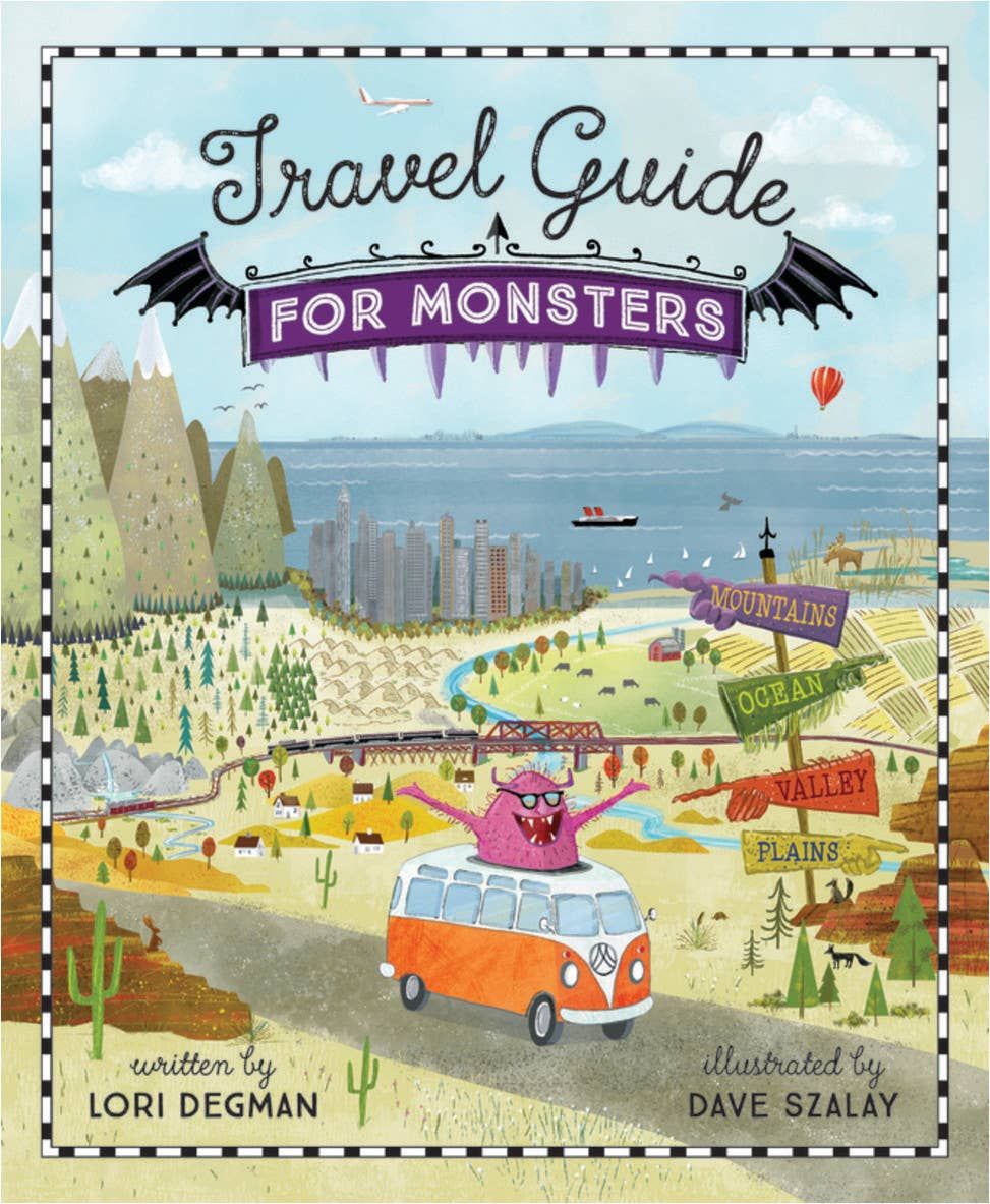 Travel Guide for Monsters Children&#39;s Picture Book