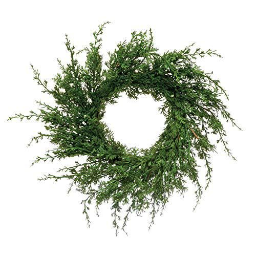 Wreath  28&quot; Round Faux Juniper