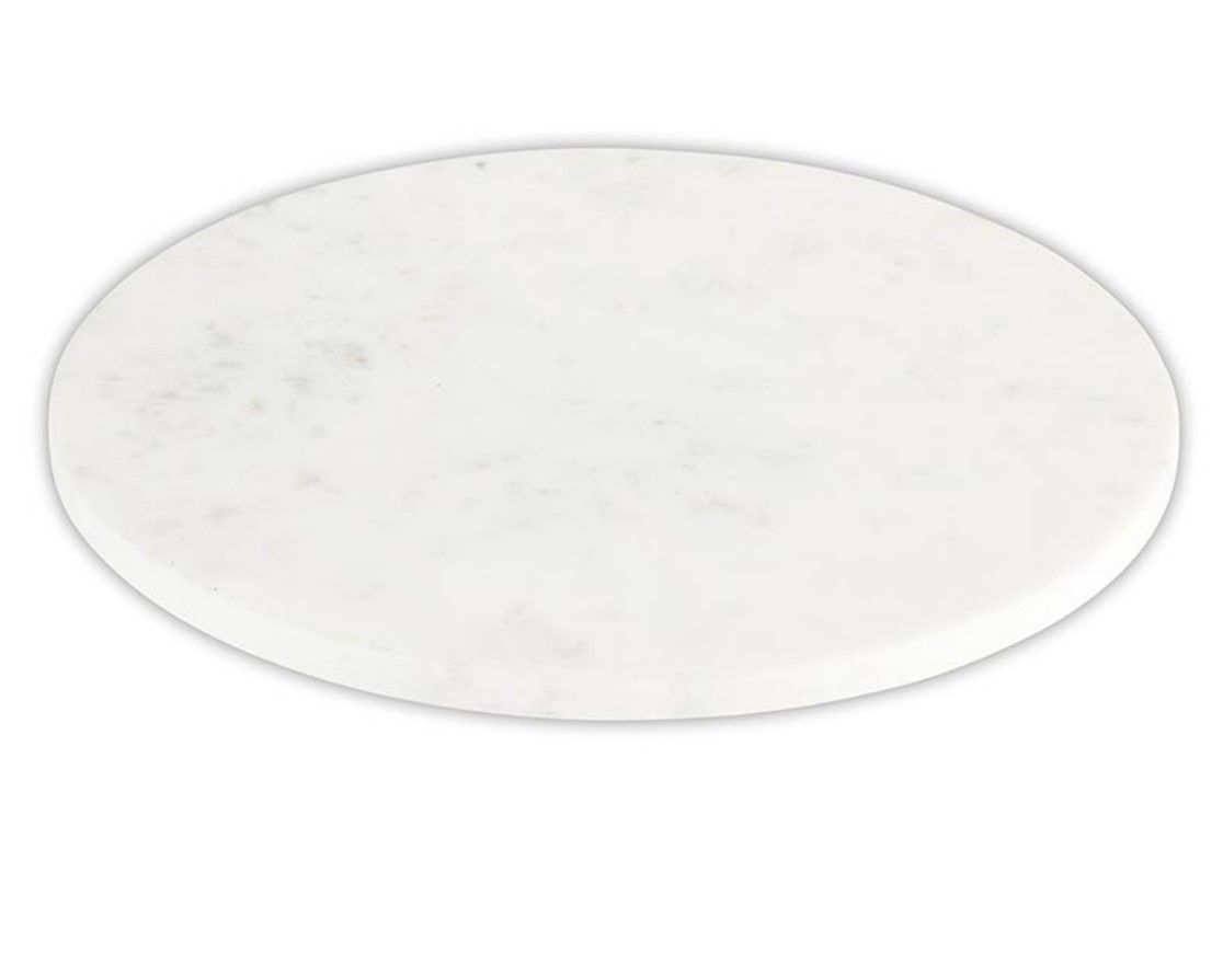 Santa Barbara Design Studio Table Sugar Marble Serving Board, 18 x 9-Inch
