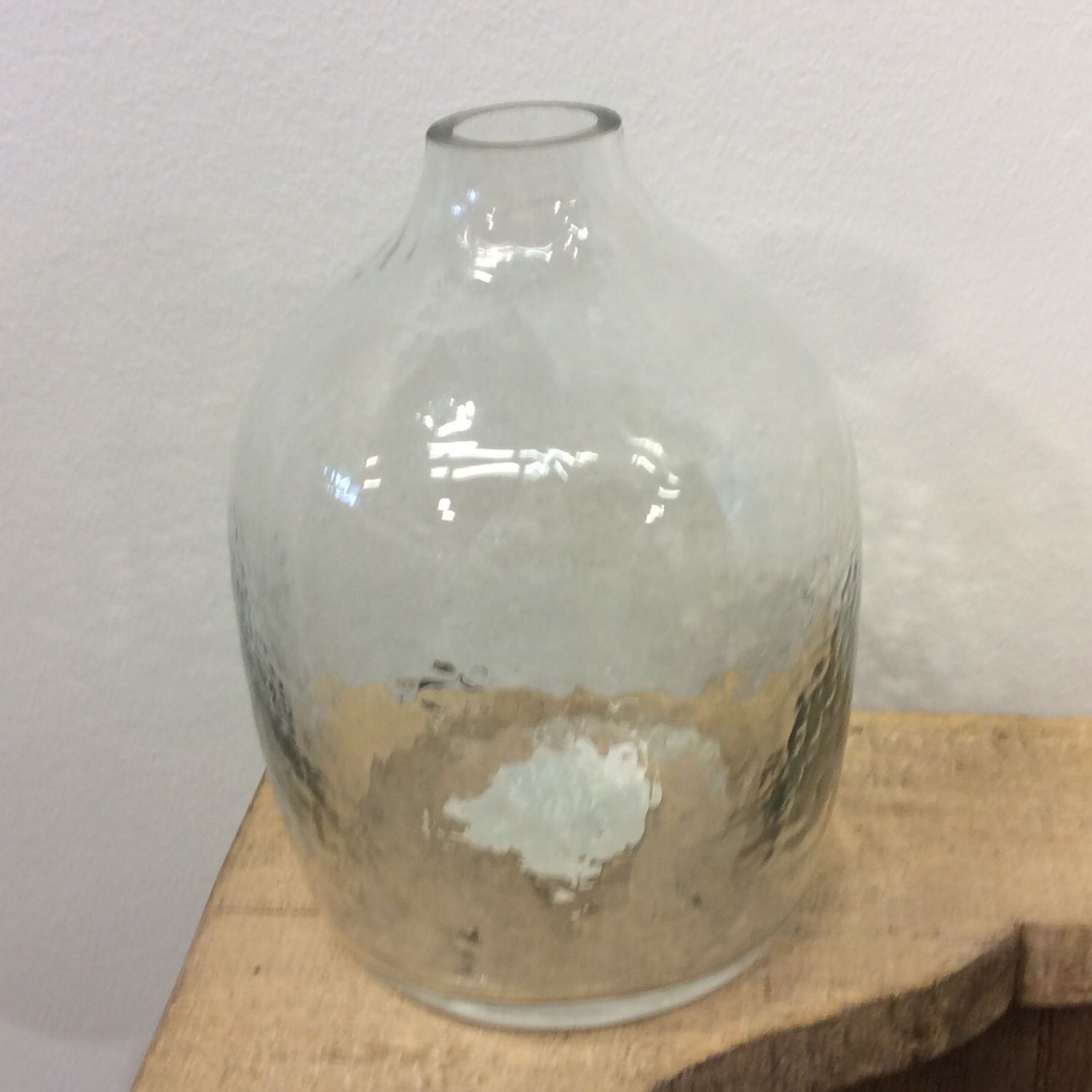 Vase- glass dome shape