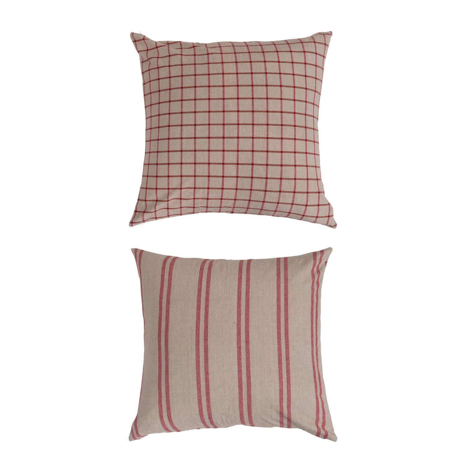 Pillow - 26&quot; Red Stonewashed