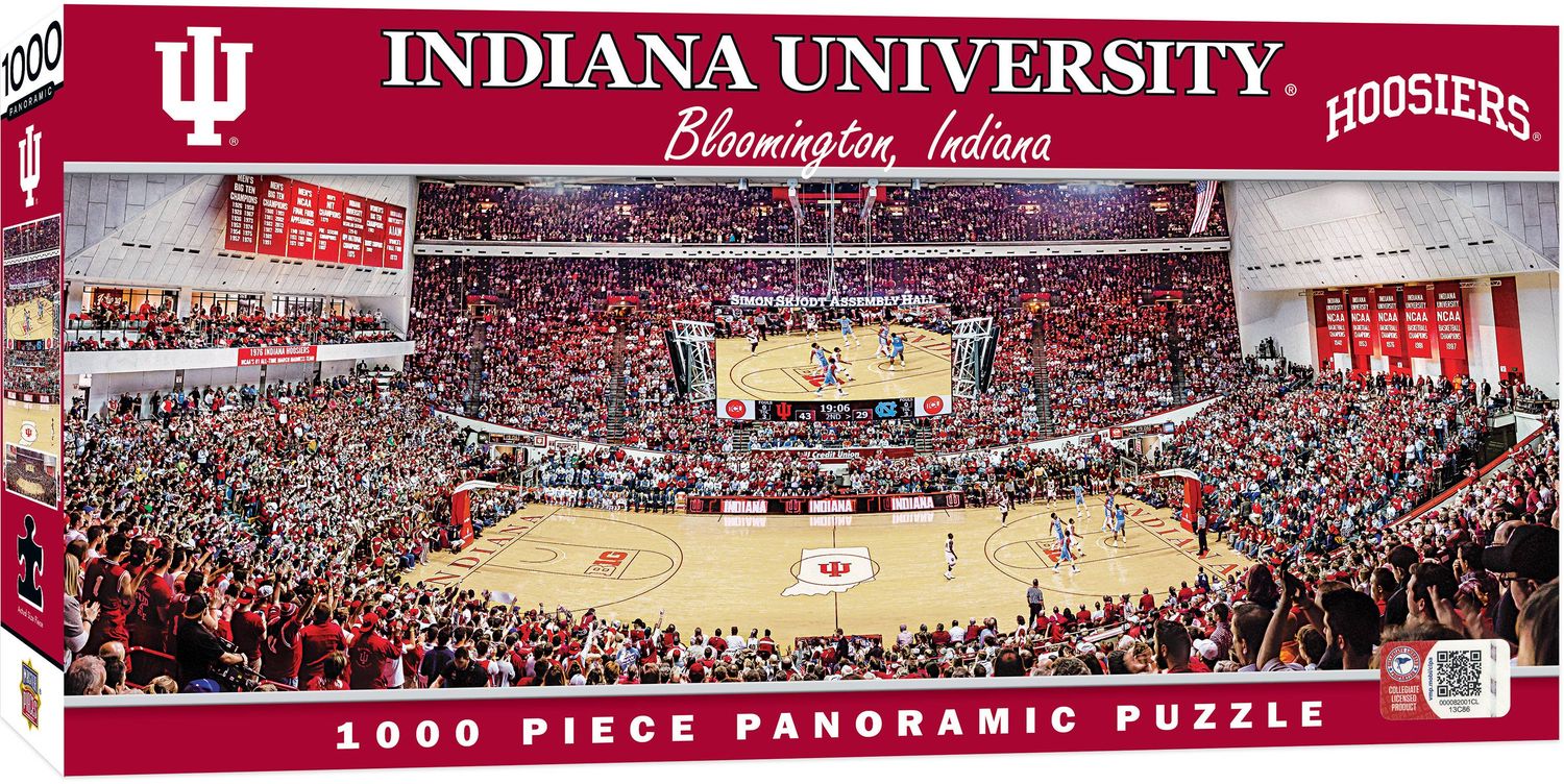 Indiana Hoosiers - 1000 Piece Panoramic Puzzle