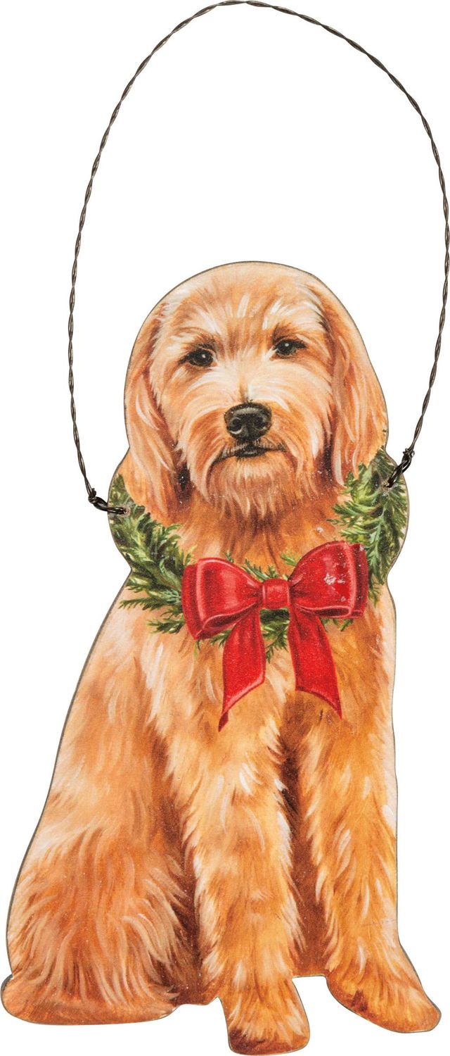 Christmas Doodle Ornament