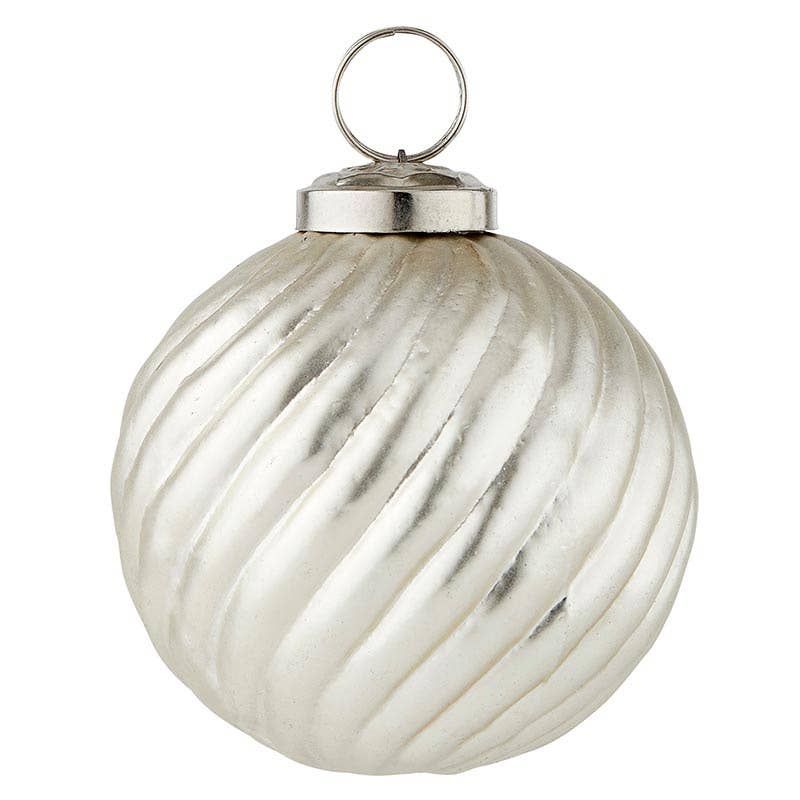 Matte Ornaments - Strip Matte Silver Antique