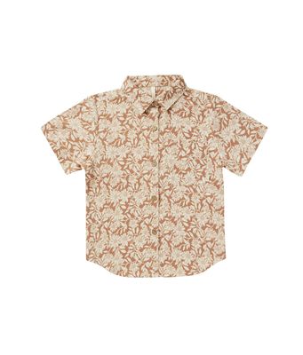 Collared Shirt - Plumeria