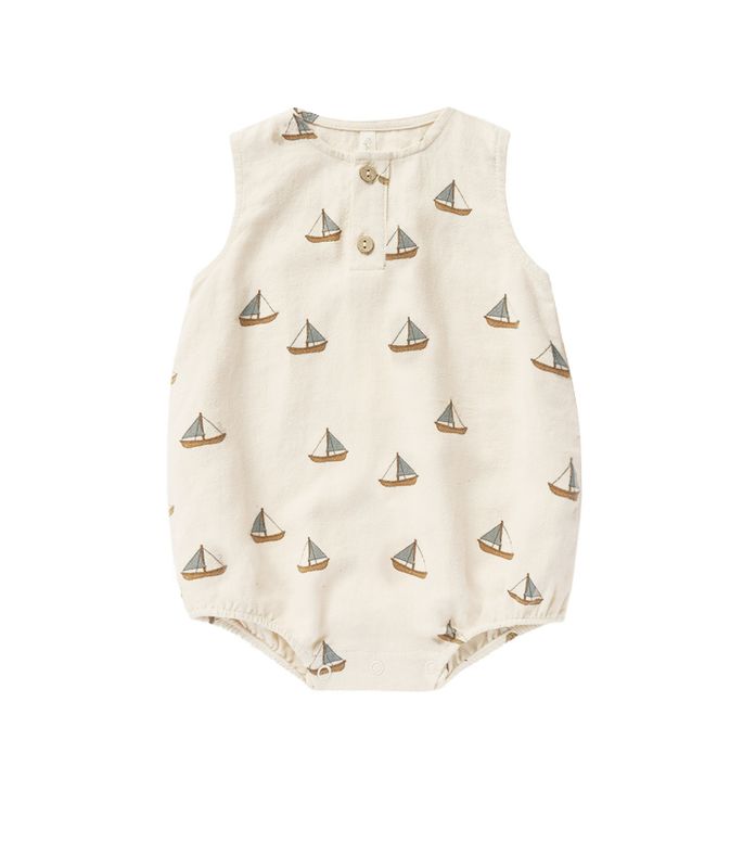 Beau Romper - Sailboats