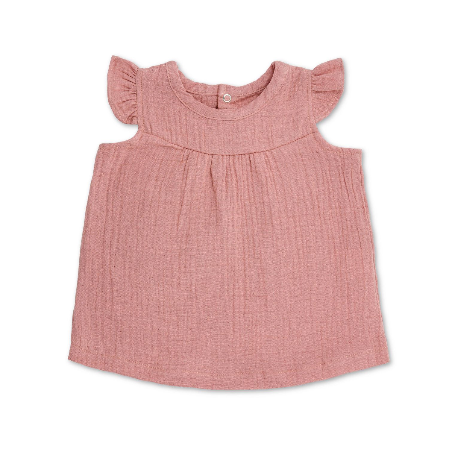 Terra Cotta Muslin Dress