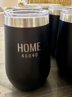 Zip Code Wine Tumbler