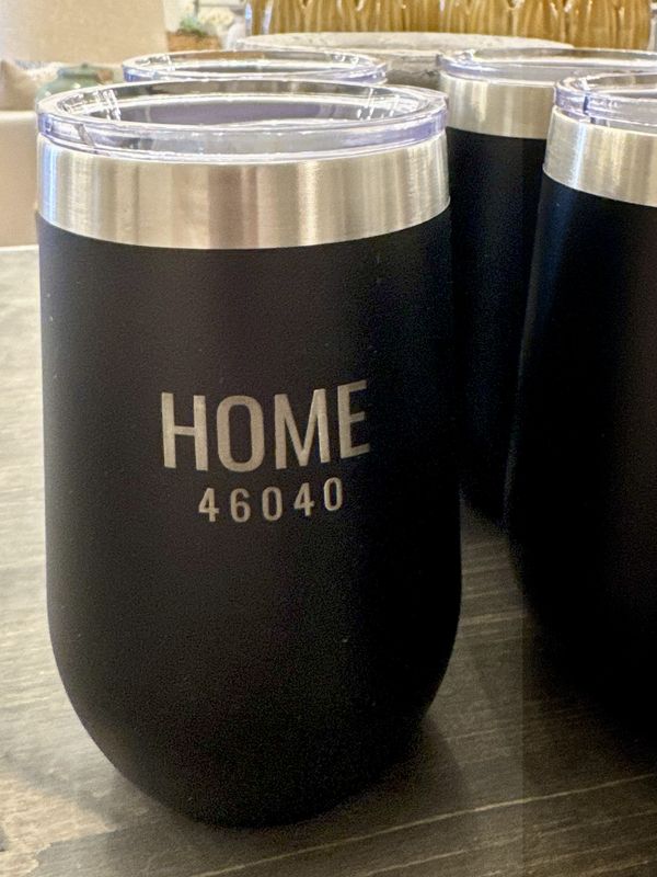 Zip Code Wine Tumbler