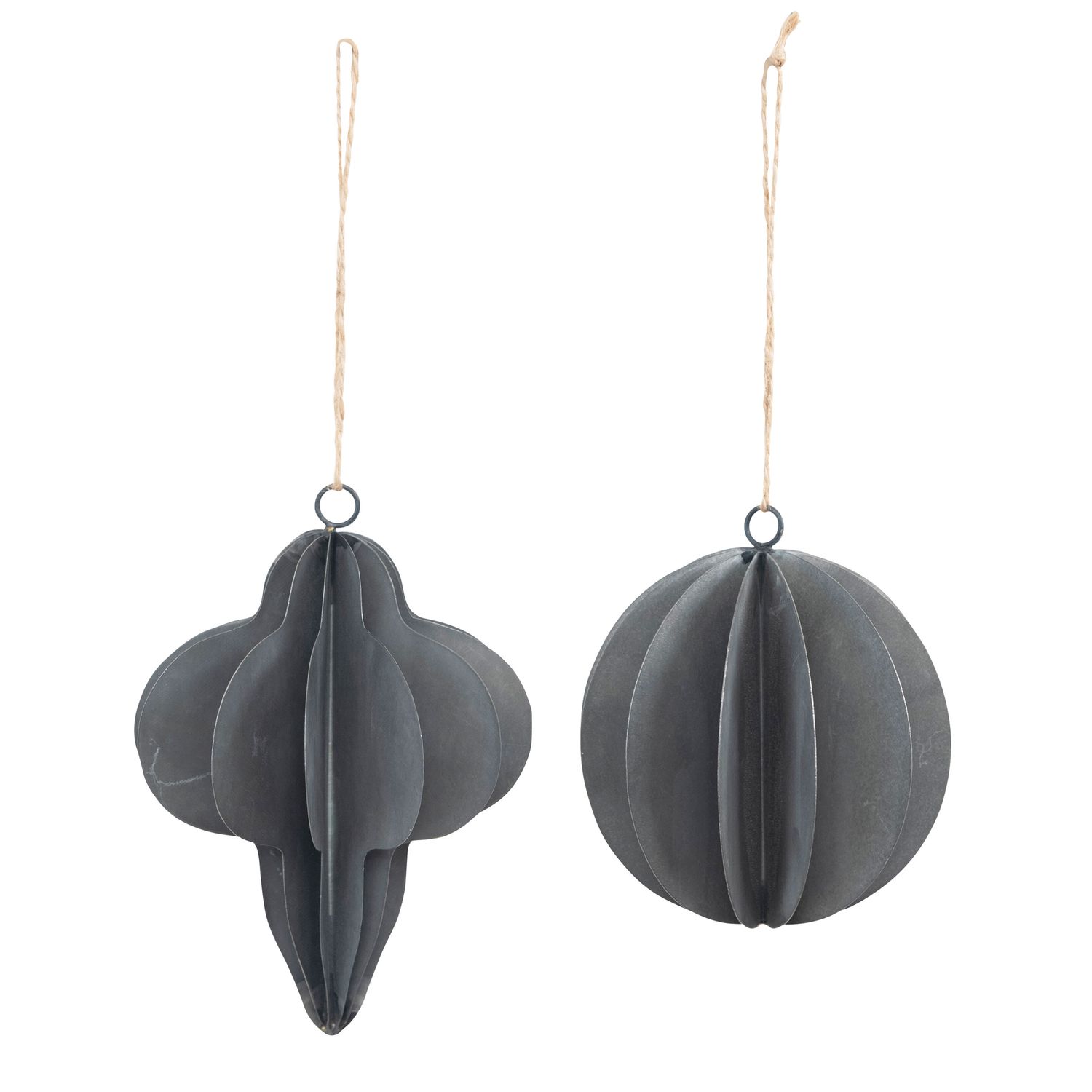 Ornament - Galvanized Metal