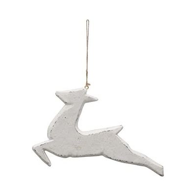 Handmade Paper Mache Deer Ornament