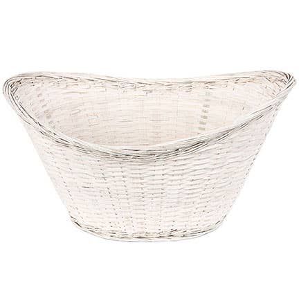 Oval Bamboo Tub