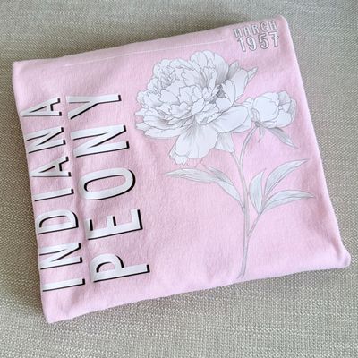 Indiana Peony - Long Sleeve T LARGE