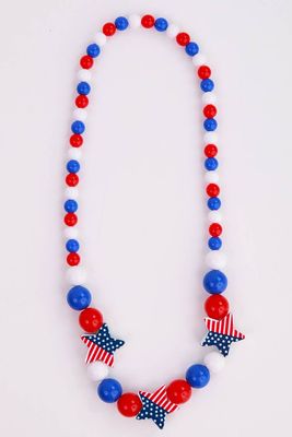 RWB Star Necklace
