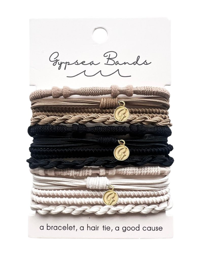 Tulum Hair Tie Bracelets (Pre-pack of 10 cards)