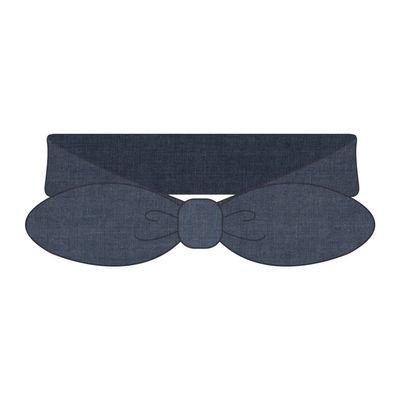 Headband- Chambray Layette Set