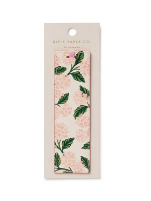 Pink Hydrangea Bookmark
