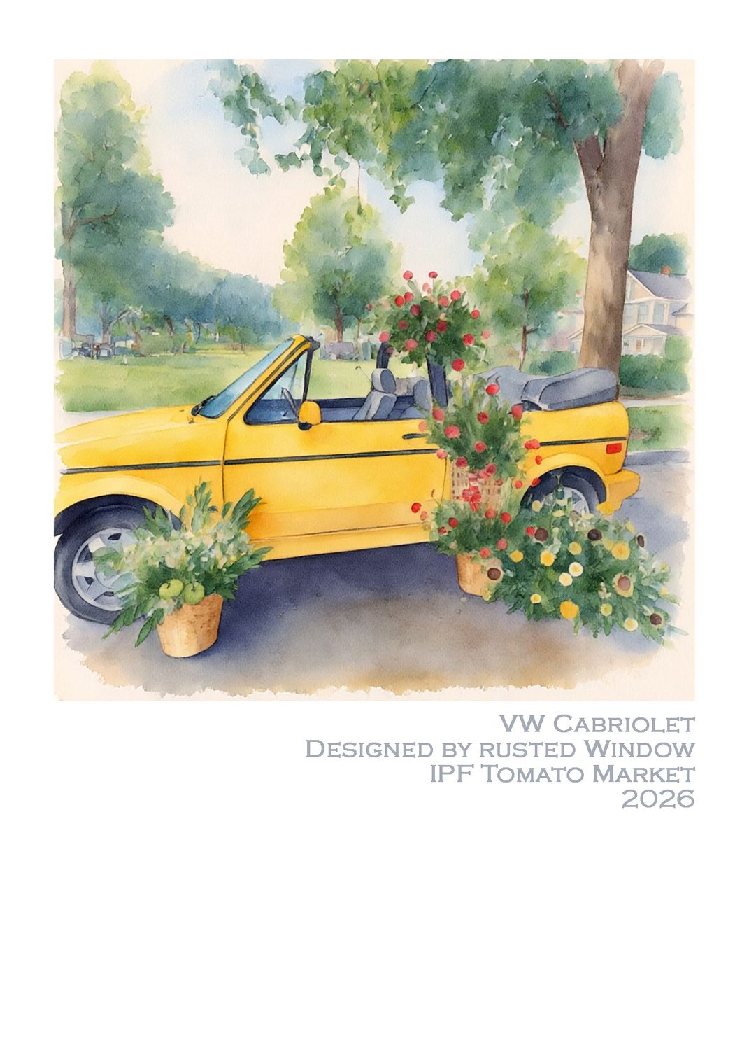VW Flower Prints
