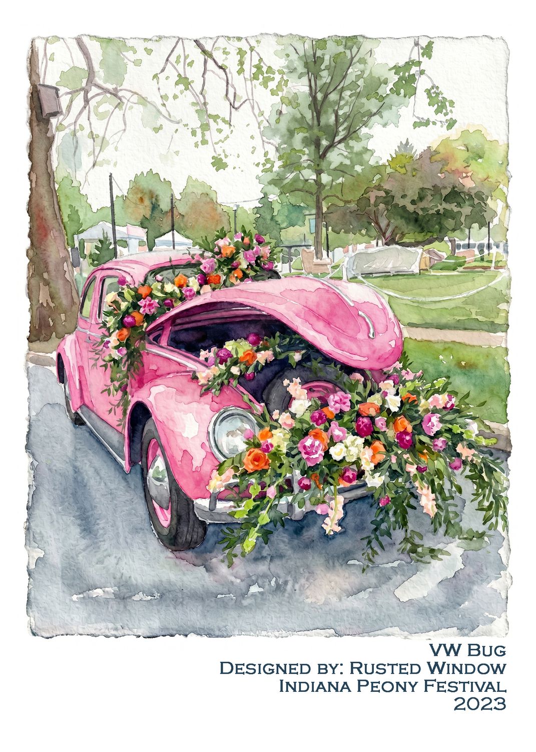 VW Flower Prints