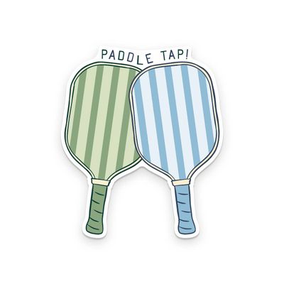 Paddle Tap Sticker