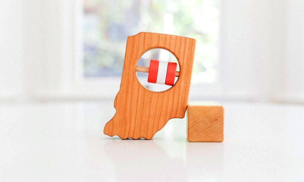 Indiana State Rattle