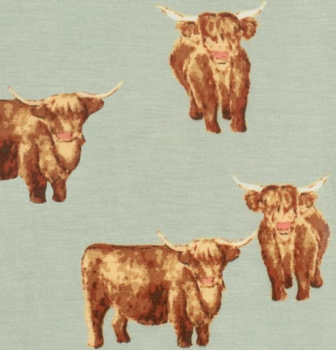 Highland Cow - Swaddle