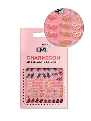 Charmicon 3D Silicone Stickers #127 Leaves &amp; Fruits