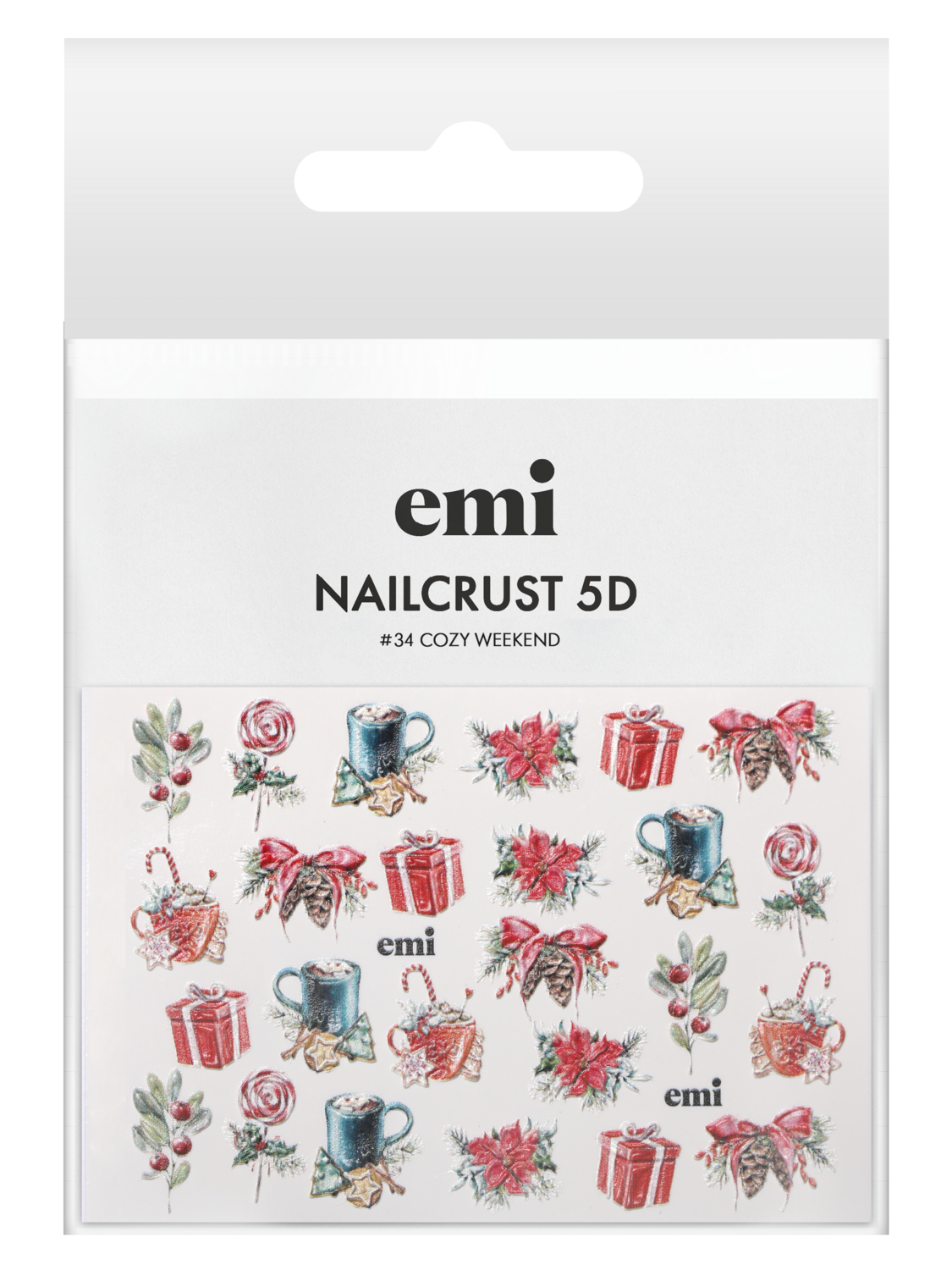 NAILCRUST 5D #34 Сozy Weekend