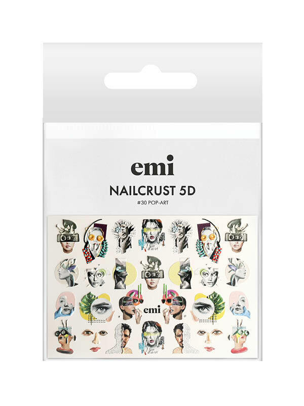 NAILCRUST 5D #30 Pop-Art