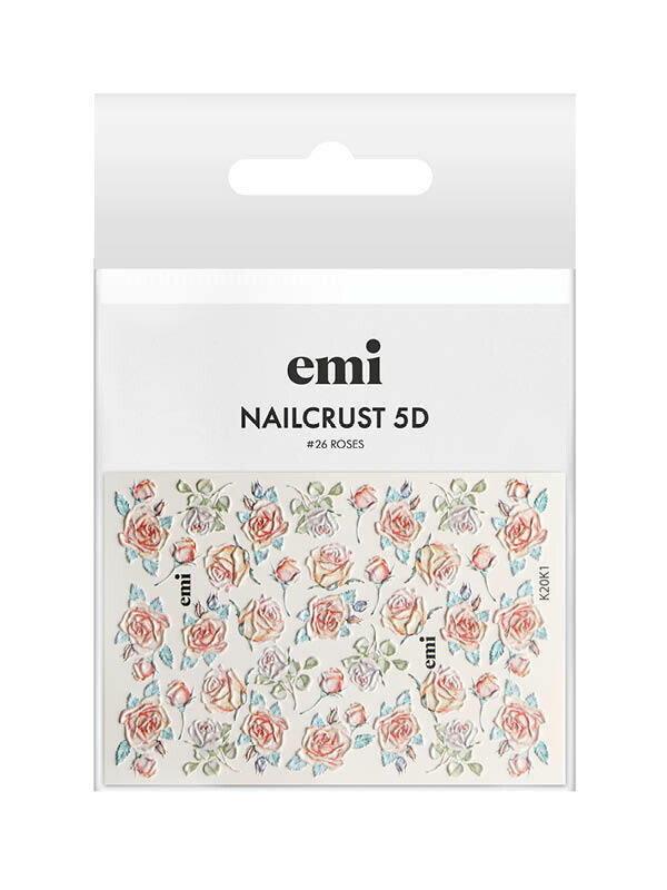 NAILCRUST 5D #26 Roses