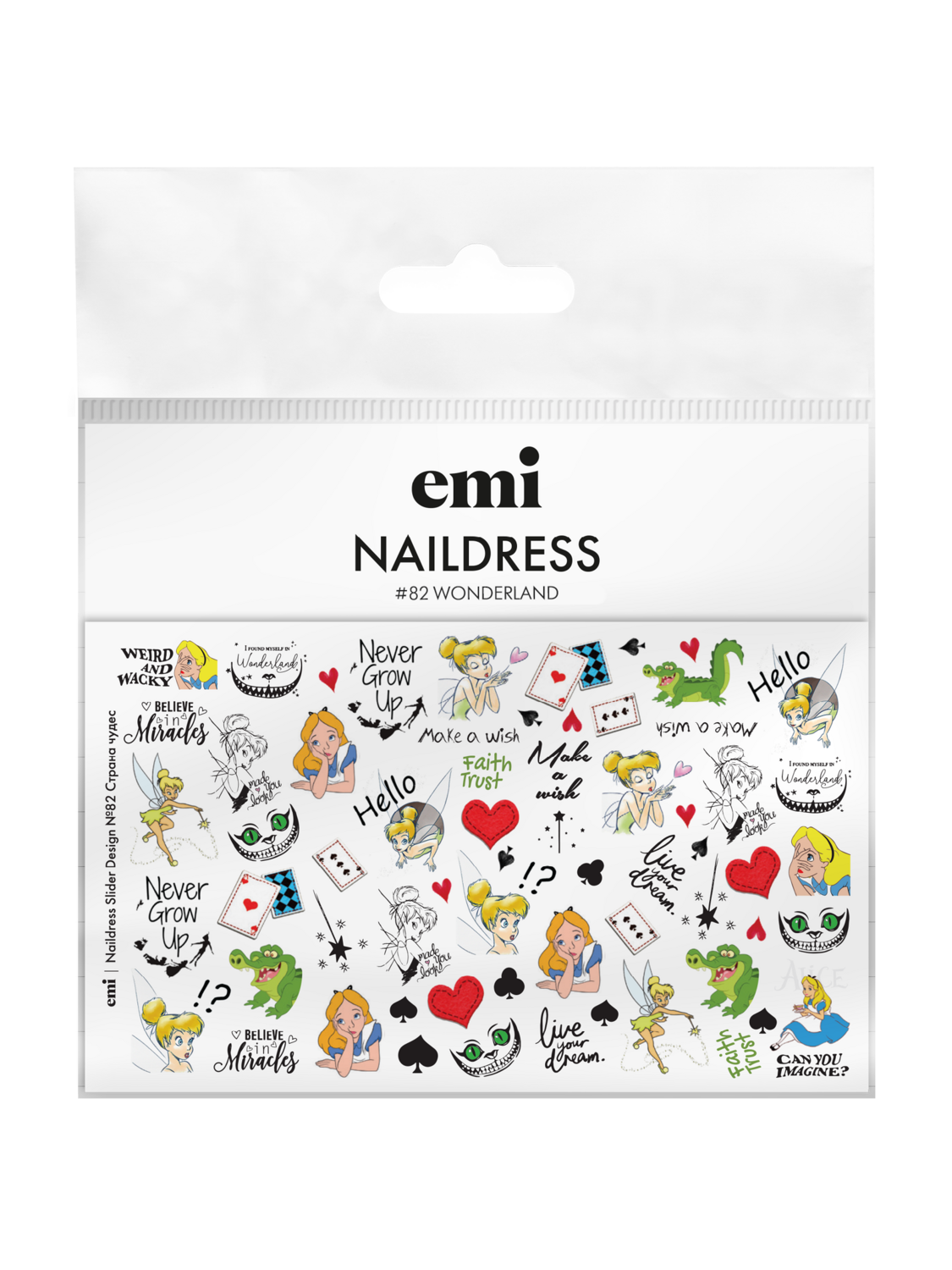 Naildress Slider Design #82 Wonderland