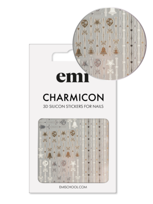 Charmicon 3D Silicone Stickers #226 Christmas Decor