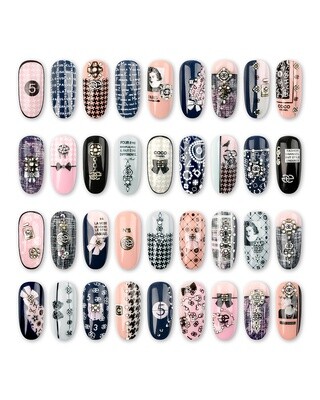 Set Gabrielle Nail Decor Box