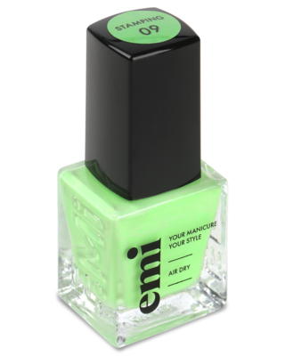 Nail Polish for Stamping Light Green #9, 9 ml