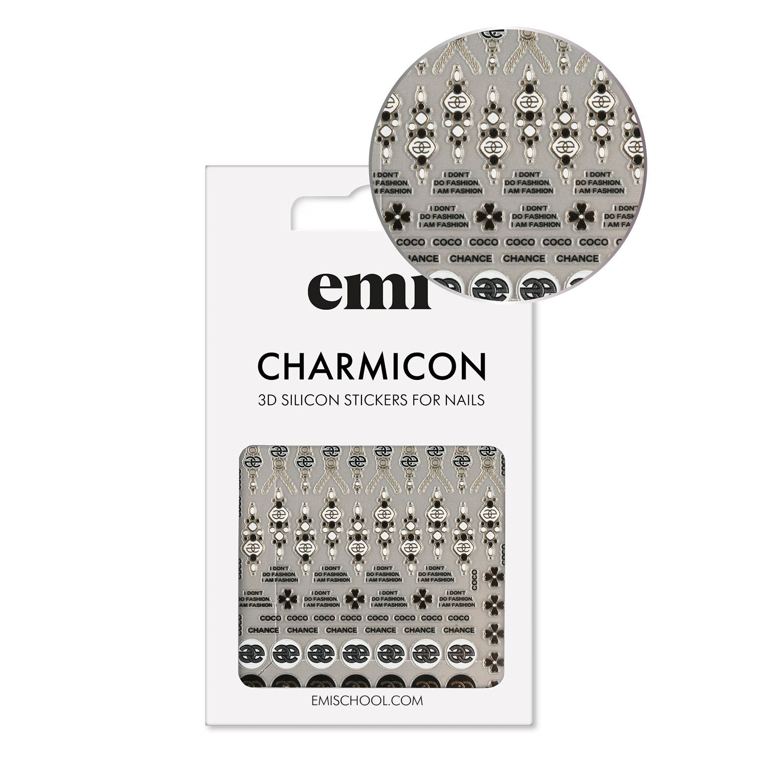 Charmicon 3D Silicone Stickers #235 Chance
