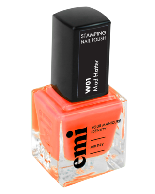 Nail Polish for Stamping Mad Hatter #W1, 9 ml