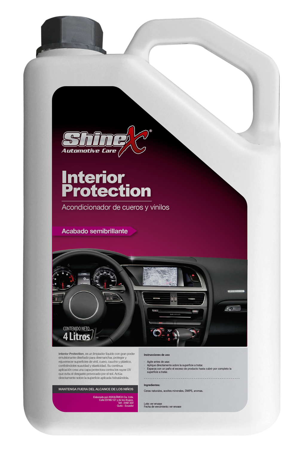 Interior Protection (Silicona protector de interiores) galón