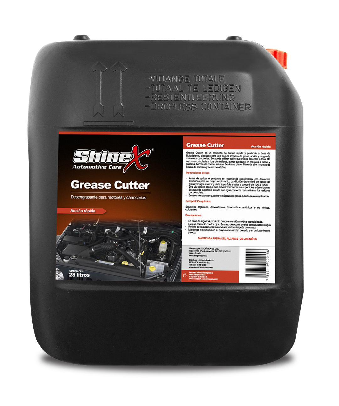 Grease Cutter (Desengrasante biodegradable concentrado) caneca