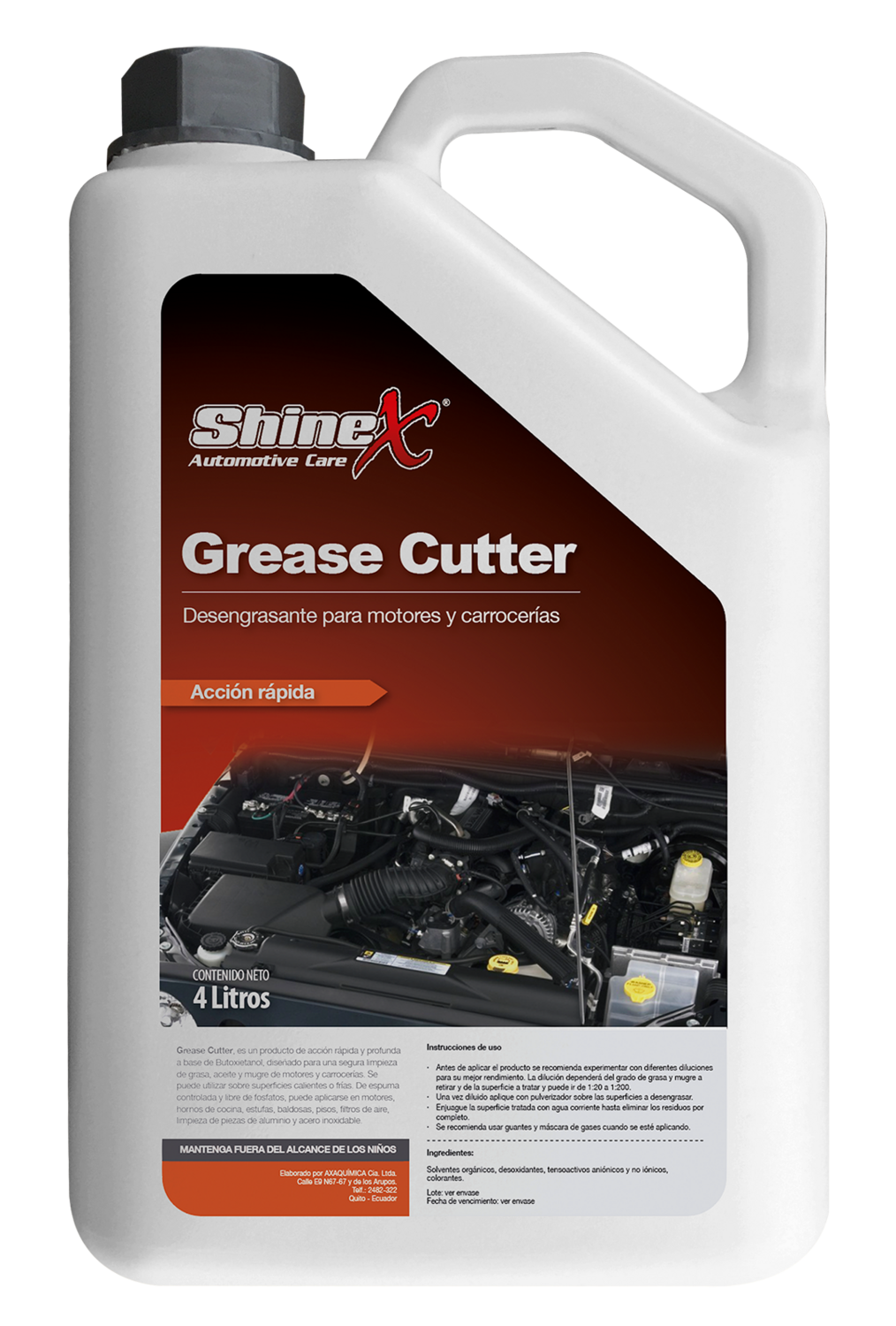 Grease Cutter (Desengrasante biodegradable concentrado) galón