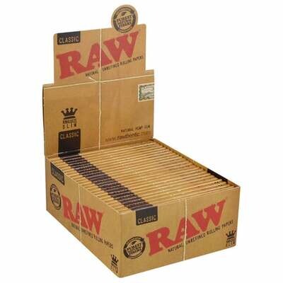 RAW - Classic King Size Slim Rolling Papers
