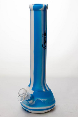 13” Genie - Full Silicon Bong (White/Blue Gradient) 13” Genie - Full Silicon Bong (White/Blue Gradient)