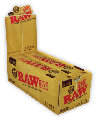 RAW -  Classic Lean 110mm Cones - 20/pk
