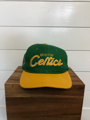 90s Green/Yellow Brim Celtics