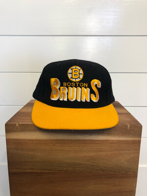 Black/Yellow Brim Boston Bruins