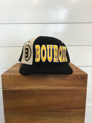 Cream/Black Bruins Bourque Starter