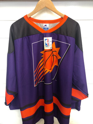 Vtg NWT Champion brand Phoenix Suns Hockey Style Jersey