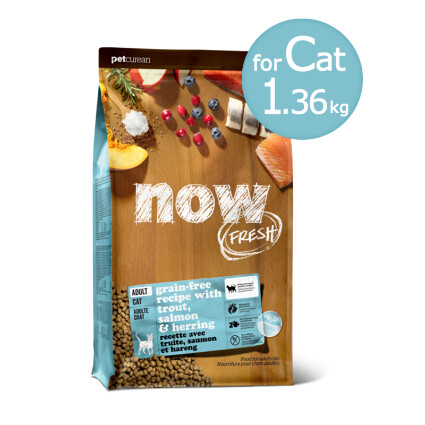 ナウフレッシュ グレインフリー フィッシュアダルトキャット 1.36kg