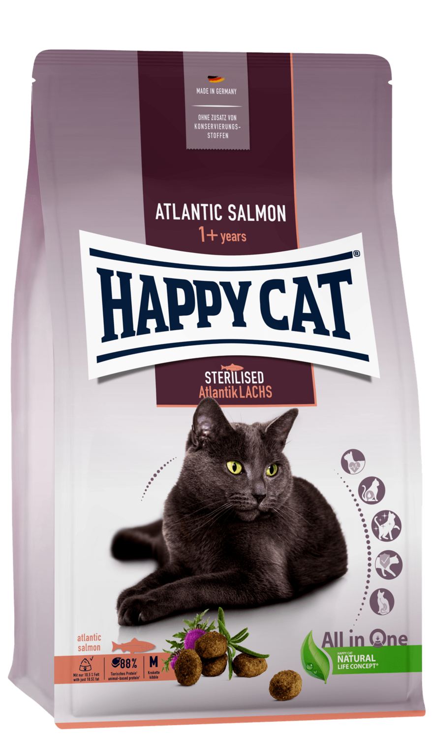 ハッピーキャット スプリーム ステアライズド【避妊・去勢後の猫に】 4kg
