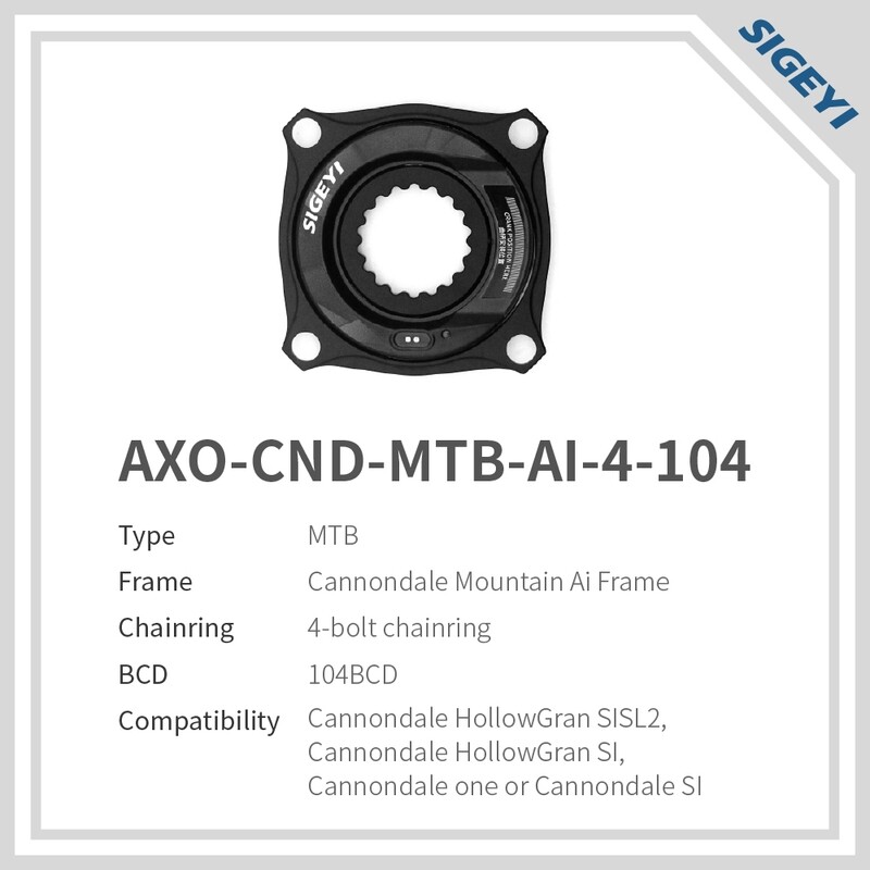 AXO Power Meter for Cannondale MTB